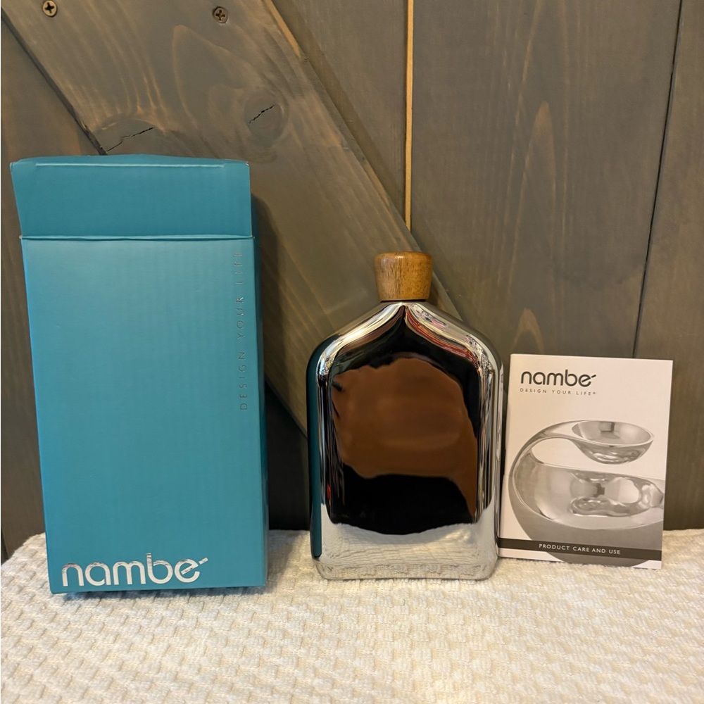 Nambe Vie Flask